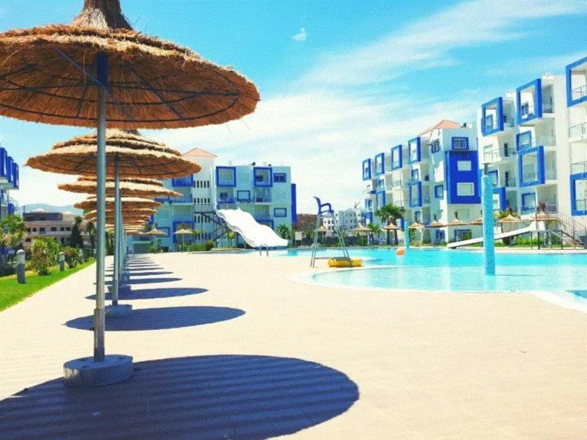 Superbe Appartement Au Centre De Cabo Negro En Residence Avec Piscines Et Tobogan Bagian luar foto