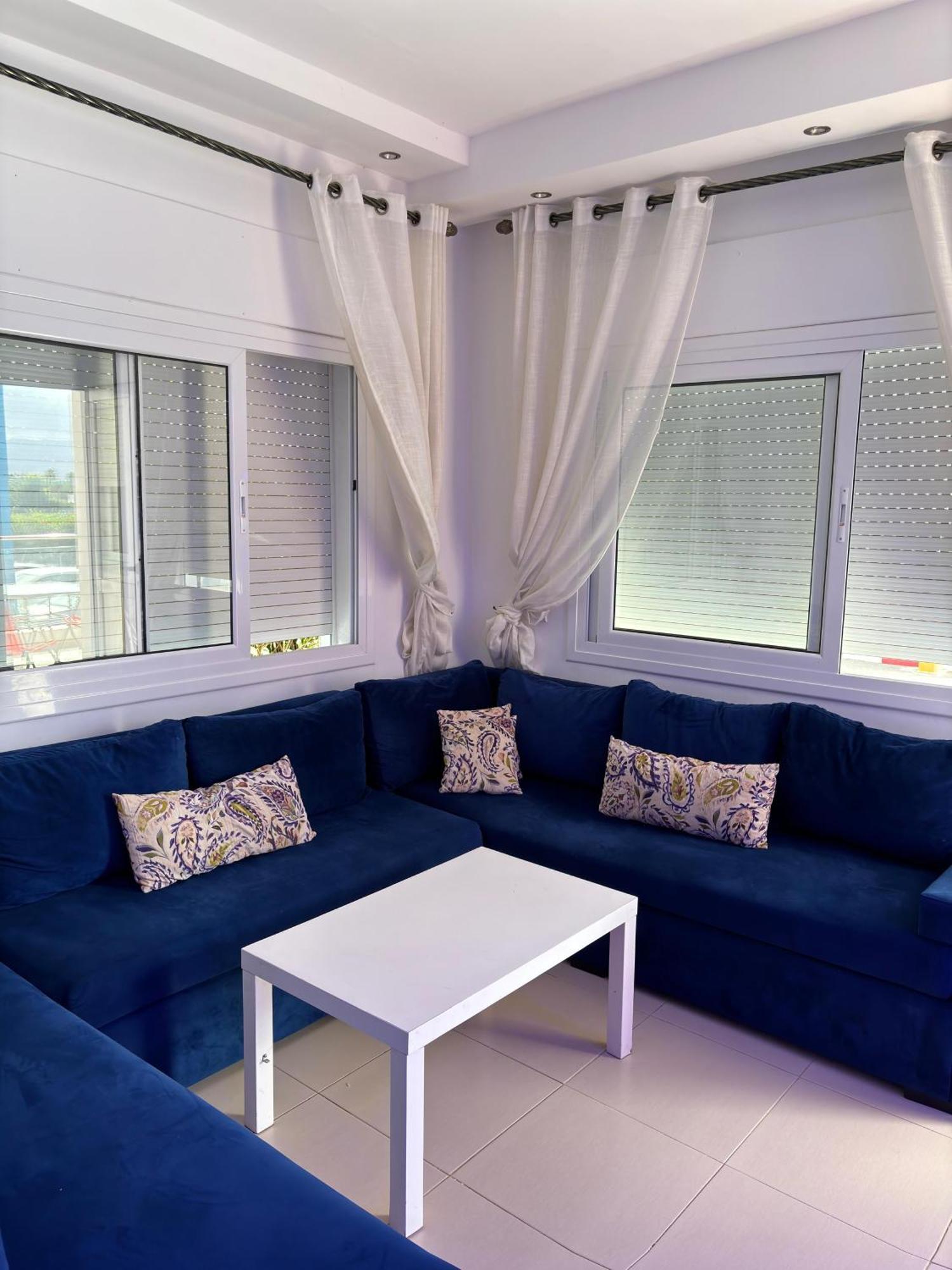 Superbe Appartement Au Centre De Cabo Negro En Residence Avec Piscines Et Tobogan Bagian luar foto